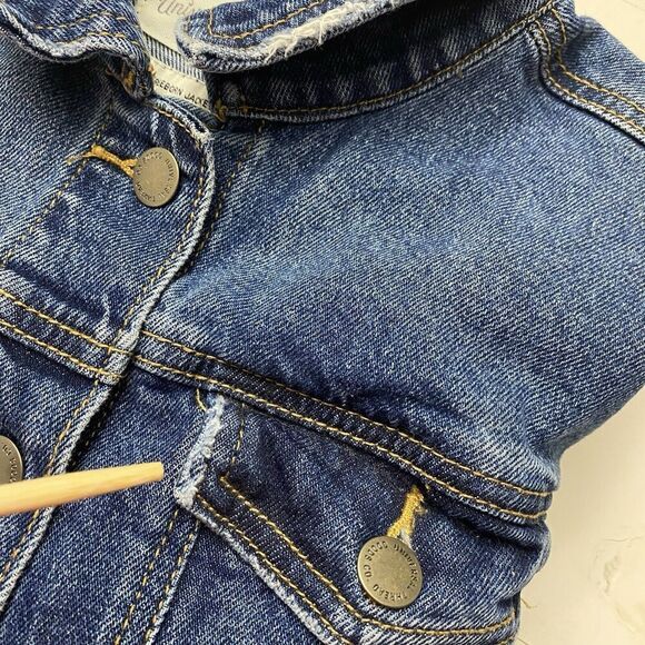 Lauren Ralph Lauren Blue Quilted Jacket Vest Women's Size Small Preppy - Picture 12 of 14